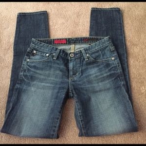 AG Adriano Goldschmied skinny jeans 26 R the Stilt